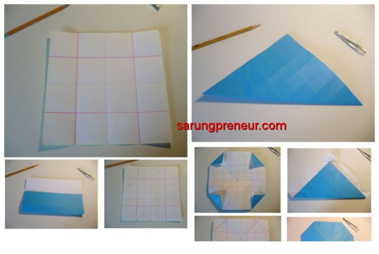 Detail Gambar Cara Membuat Bunga Mawar Dari Kertas Origami Nomer 47