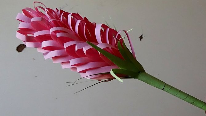 Detail Gambar Cara Membuat Bunga Teratai Dari Kertas Krep Nomer 13