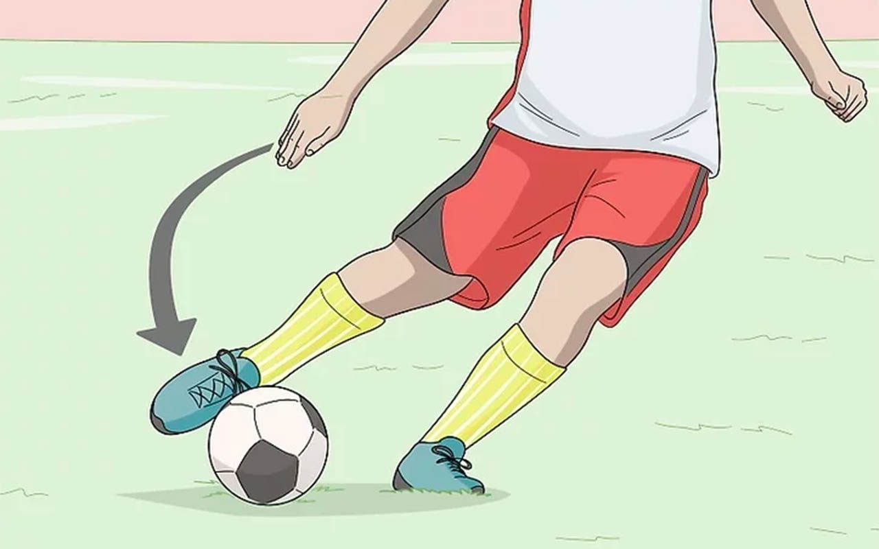 Detail Gambar Cara Menendang Bola Nomer 8