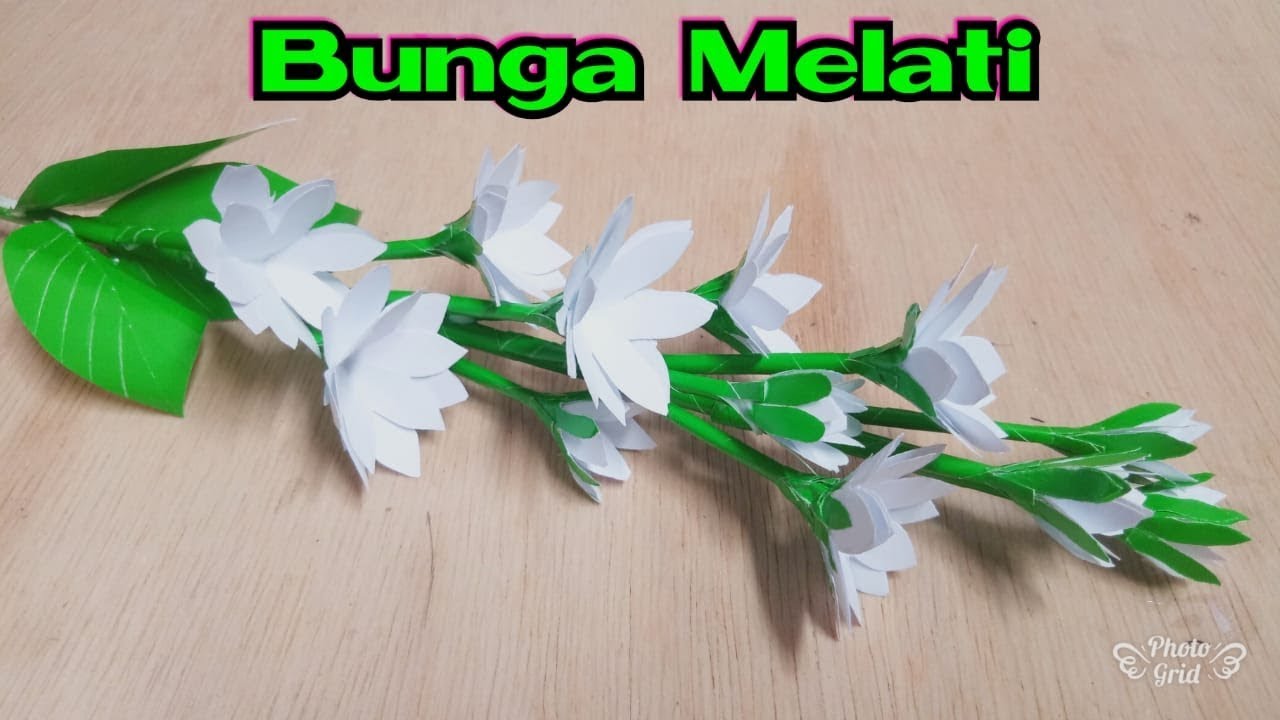 Detail Gambar Cara Merangkai Bunga Melati Nomer 9