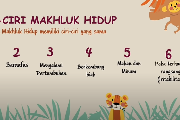 Download Gambar Ciri Makhluk Hidup Nomer 1