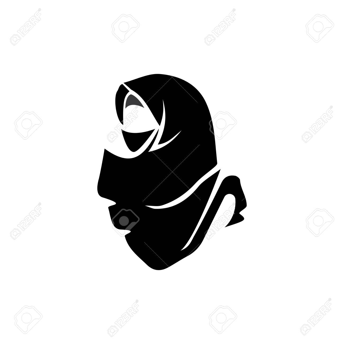 Detail Gambar Close Up Muslimah Vektor Png Nomer 49