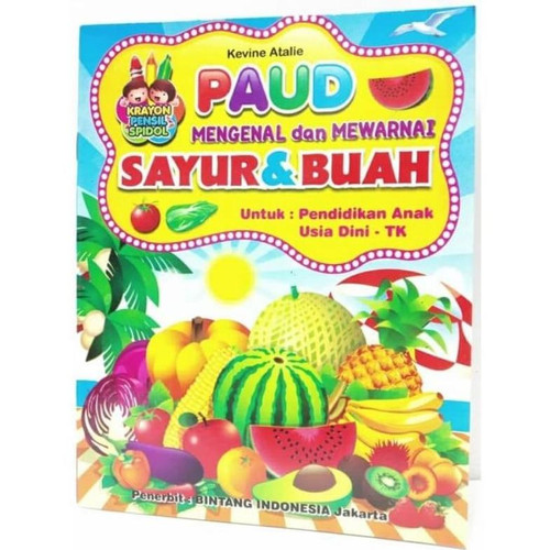 Detail Gambar Color Untuk Menggambar Nama Nama Buah Untuk Anak Usia Dini Nomer 7