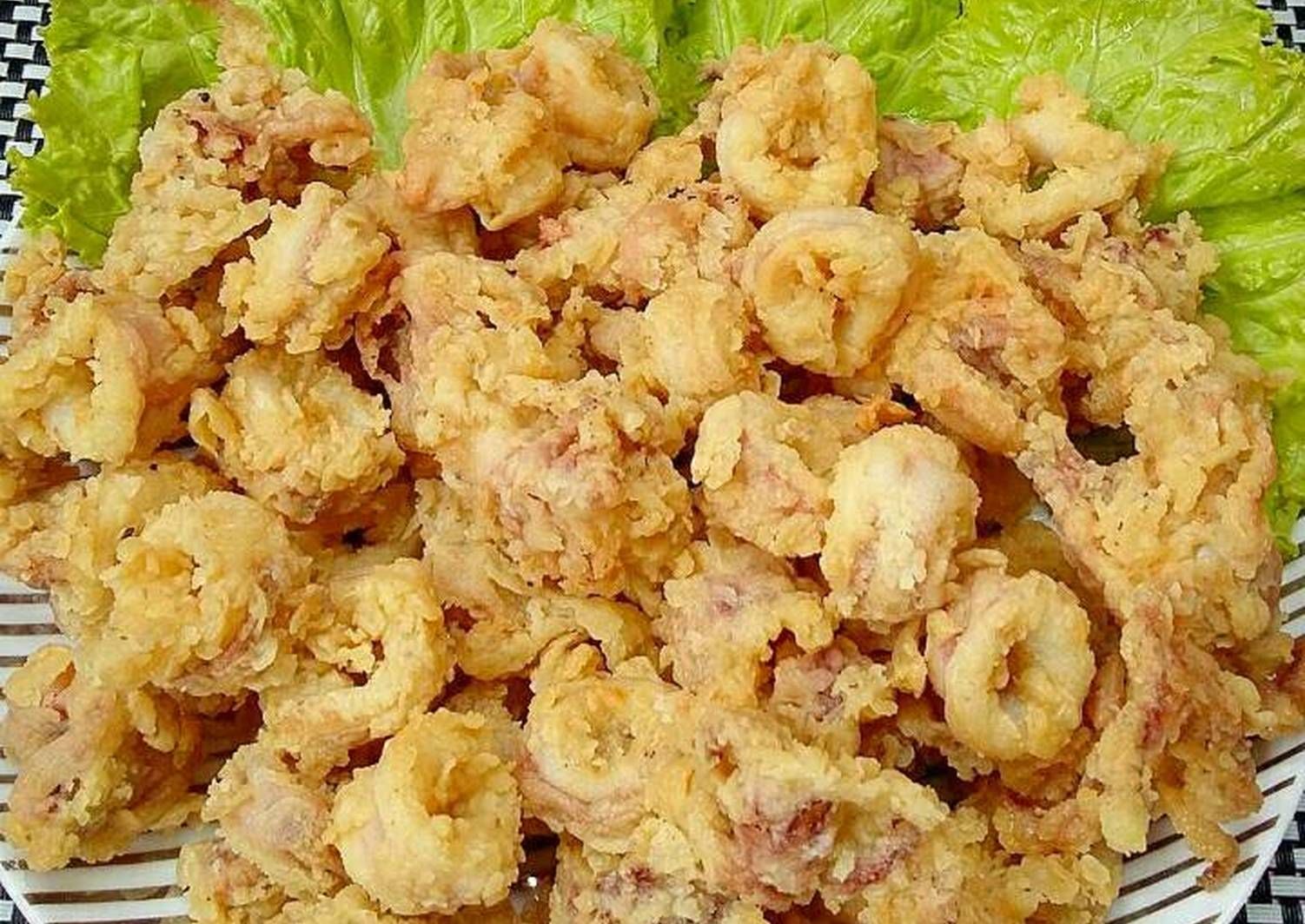 Detail Gambar Cumi Goreng Tepung Nomer 40