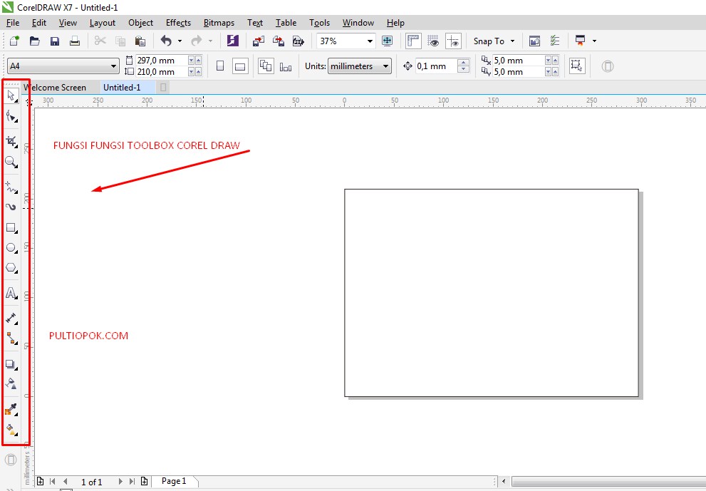 Detail Gambar Dan Fungsi Toolbox Pada Corel Draw Nomer 36