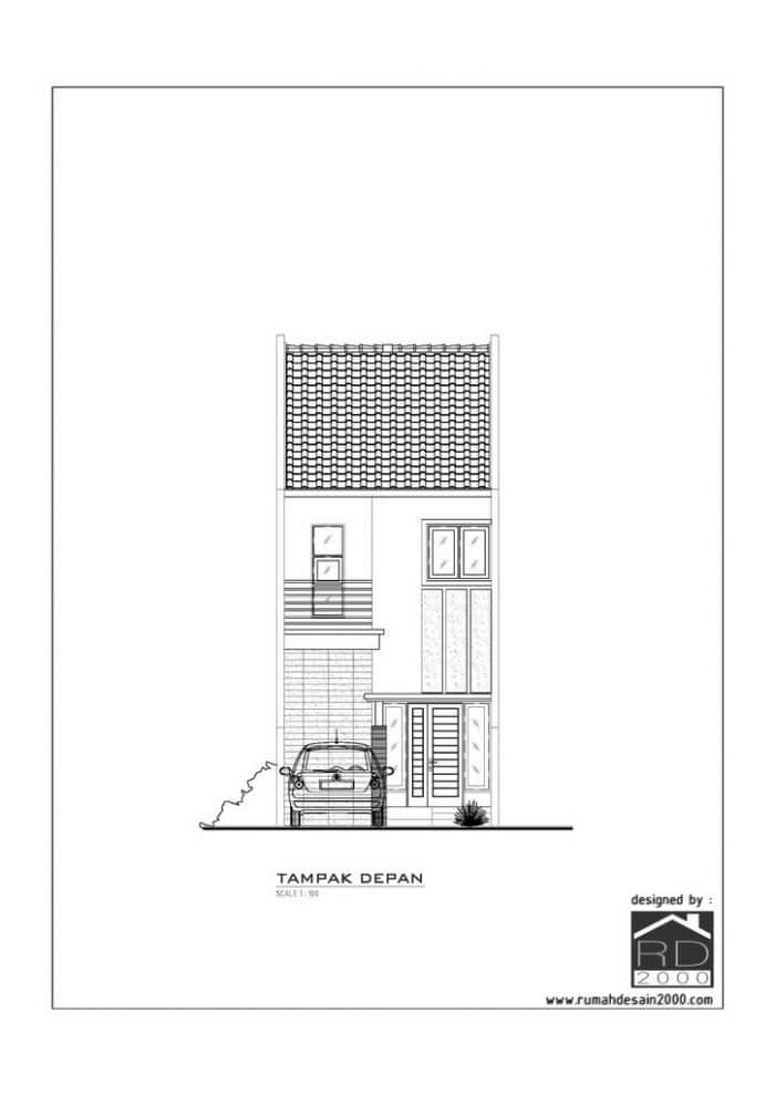 Detail Gambar Denah Rumah Dan Tampak Depannya Nomer 34