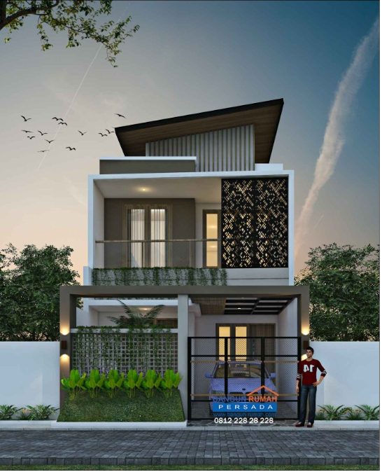 Detail Gambar Denah Rumah Minimalis 2 Lantai Nomer 19