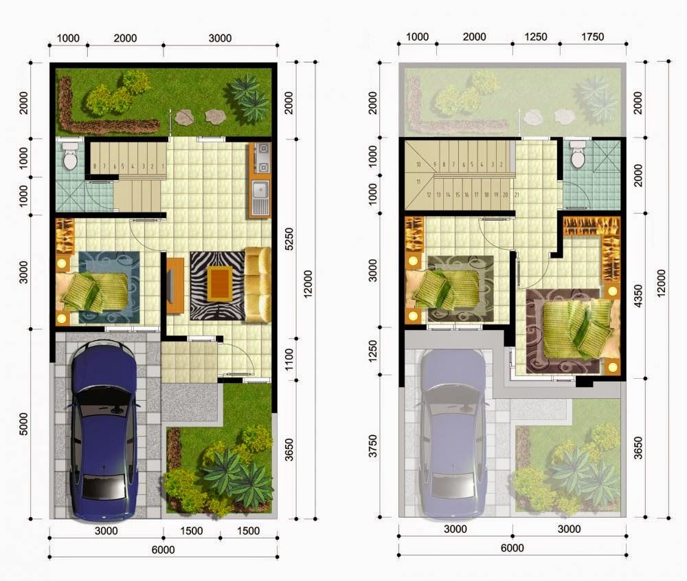 Detail Gambar Denah Rumah Minimalis 2 Lantai Nomer 41