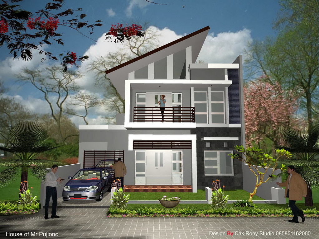 Detail Gambar Denah Rumah Minimalis 2 Lantai Nomer 47