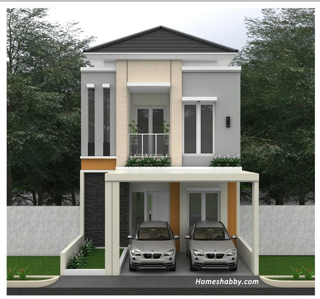 Detail Gambar Denah Rumah Minimalis 7 X 15 2 Lantai Nomer 18