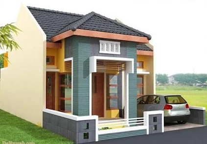 Detail Gambar Denah Rumah Minimalis Sederhana Satu Lantai Nomer 13