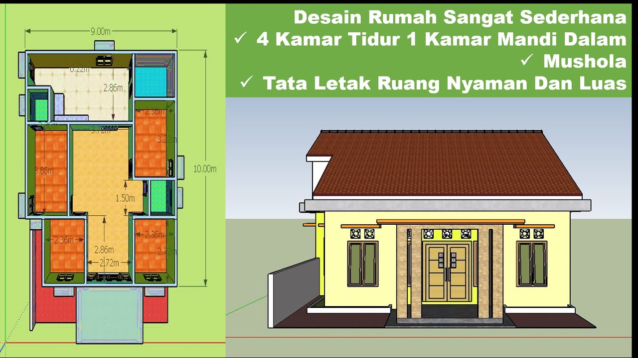 Detail Gambar Denah Rumah Sangat Sederhana Nomer 46