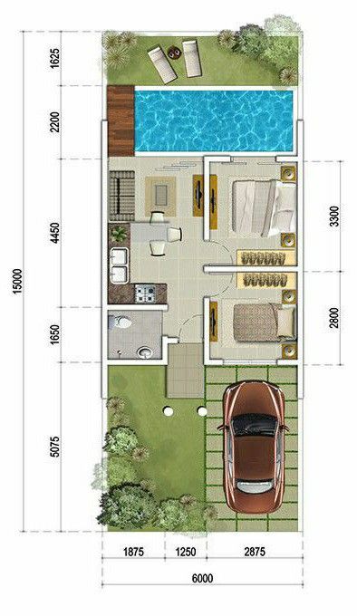 Detail Gambar Denah Rumah Sederhana Nomer 39