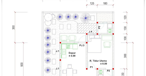 Detail Gambar Denah Rumah Type 130 M2 Nomer 38