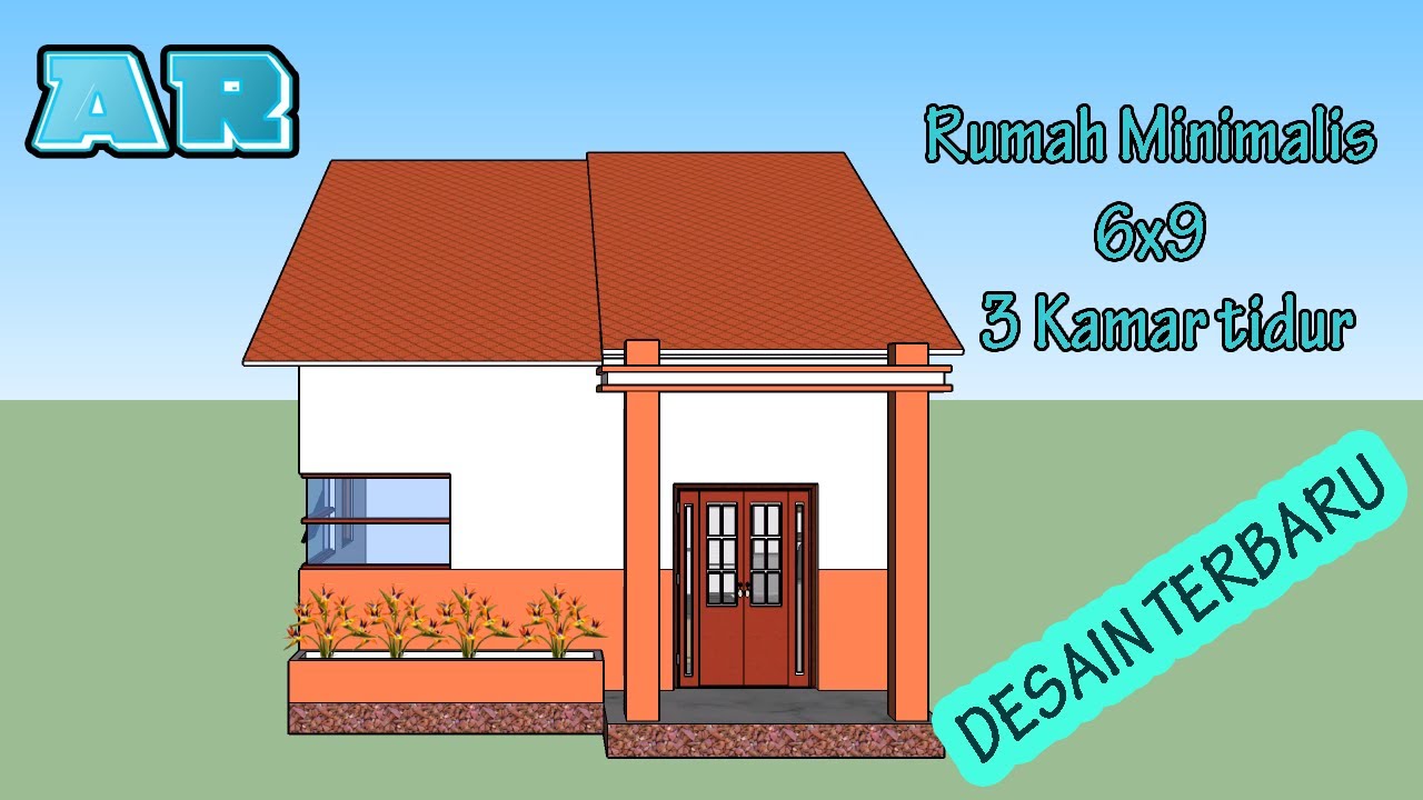 Detail Gambar Denah Rumah Ukur 6x9 Kmr 3 Nomer 13