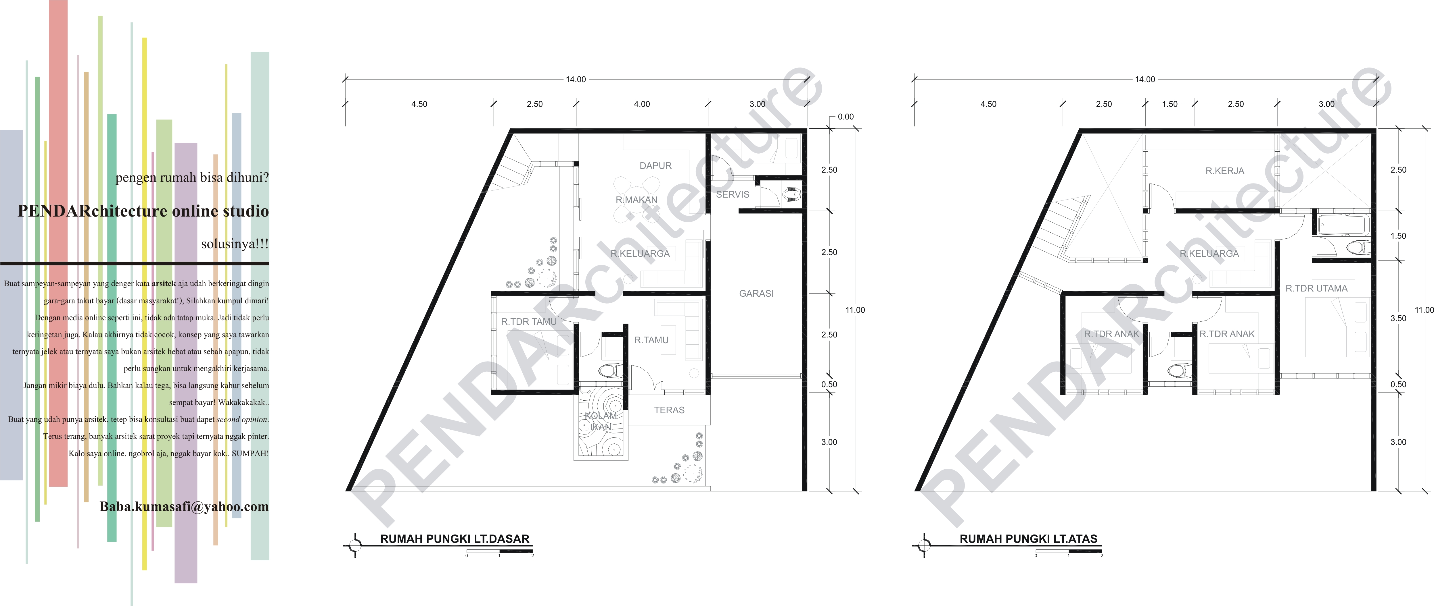 Detail Gambar Denah Rumah Yang Tananhnya Tdk Simetris Nomer 3