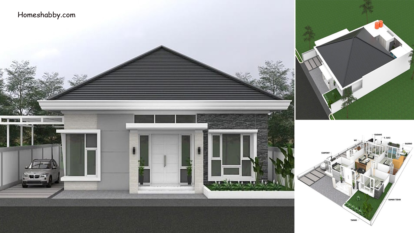 Detail Gambar Denah Rumah Yang Tananhnya Tdk Simetris Nomer 23