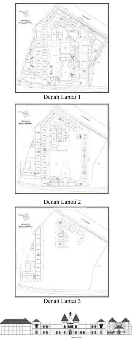 Detail Gambar Denah Sekolah Sma 3 Lantai Tampak Depan Dan Potongan Nomer 35