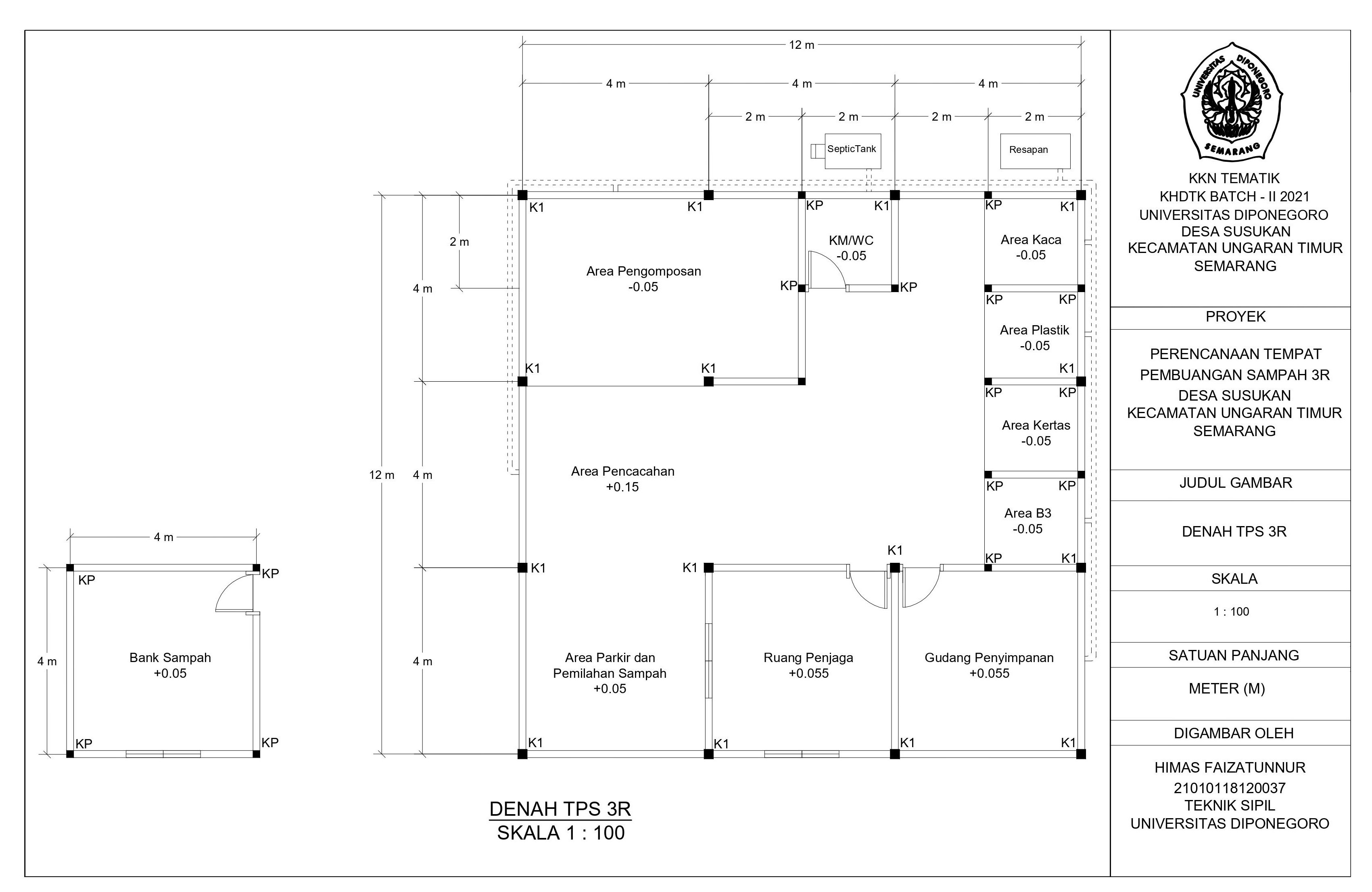 Detail Gambar Denah Tps Nomer 20