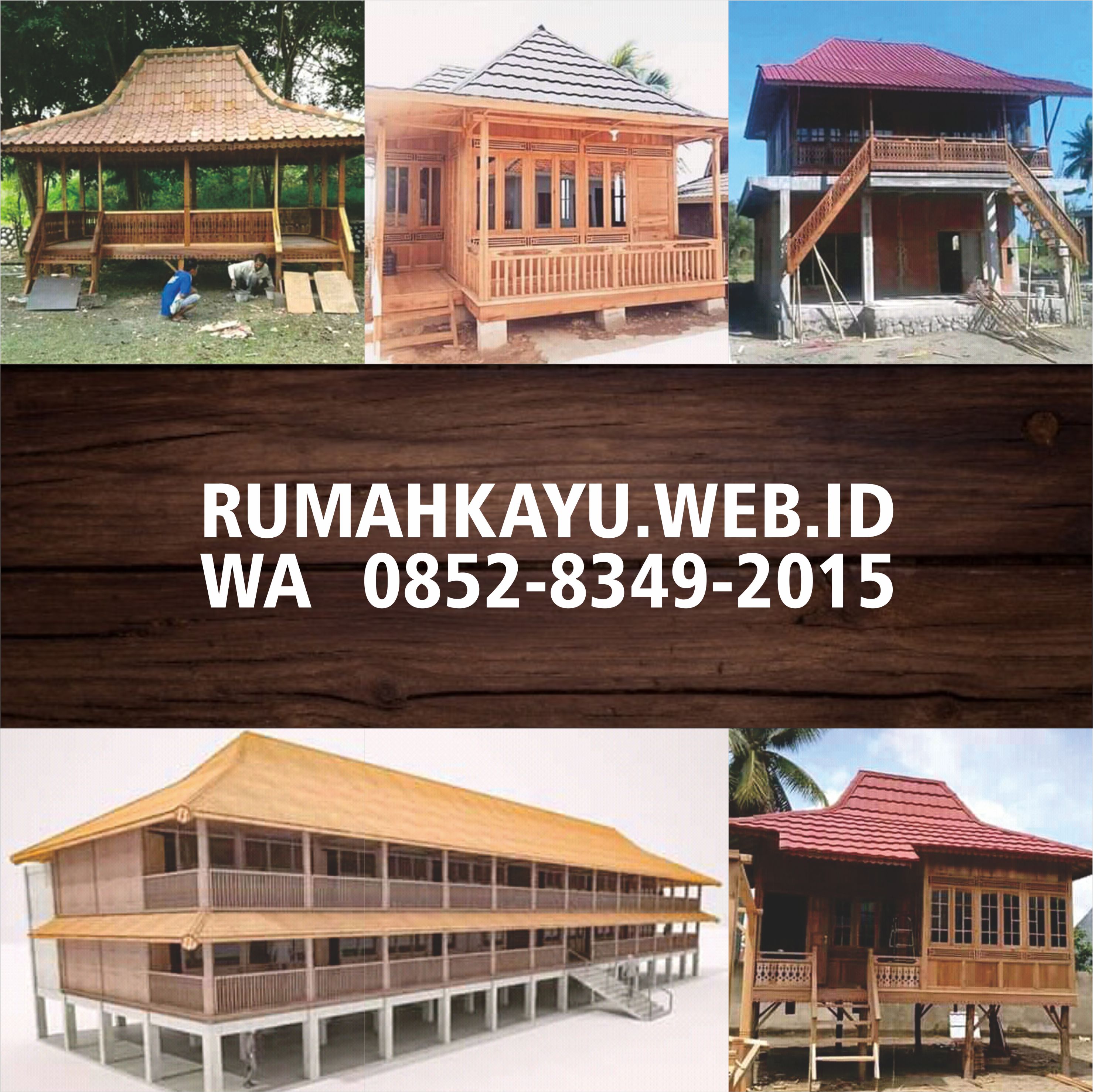 Detail Gambar Depan Rumah Kayu Nomer 12