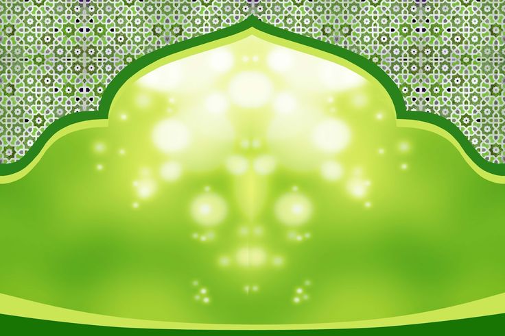 Detail Gambar Desain Background Islami Hijau Nomer 14