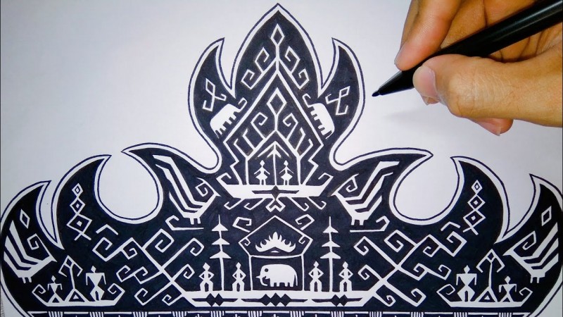 Detail Gambar Desain Batik Nomer 24