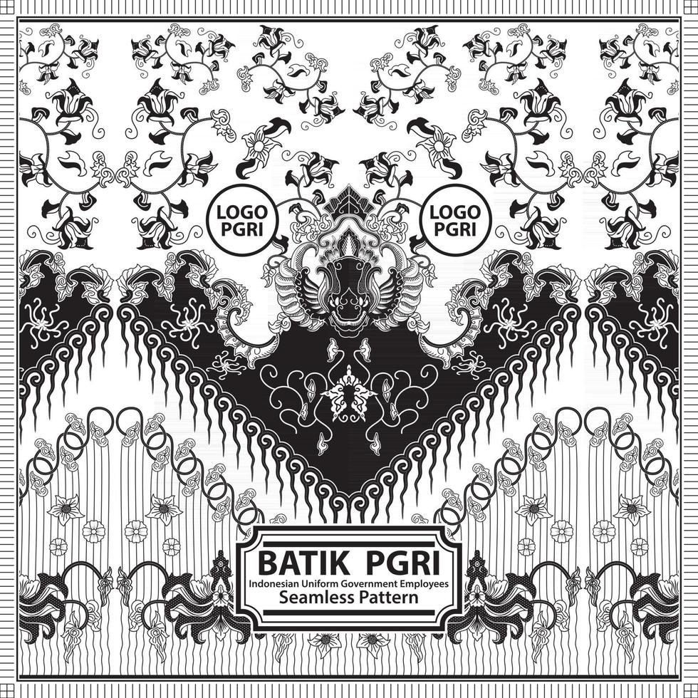 Gambar Desain Batik Pgri - KibrisPDR