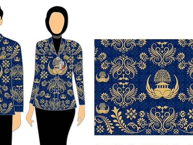 Detail Gambar Desain Batik Pgri Nomer 15