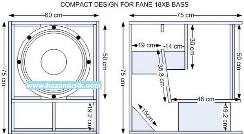 Detail Gambar Desain Box Subwoofer Beserta Ukuranya Nomer 21