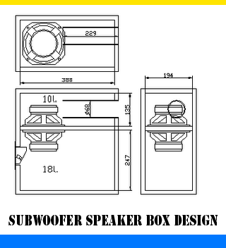 Detail Gambar Desain Box Subwoofer Beserta Ukuranya Nomer 5