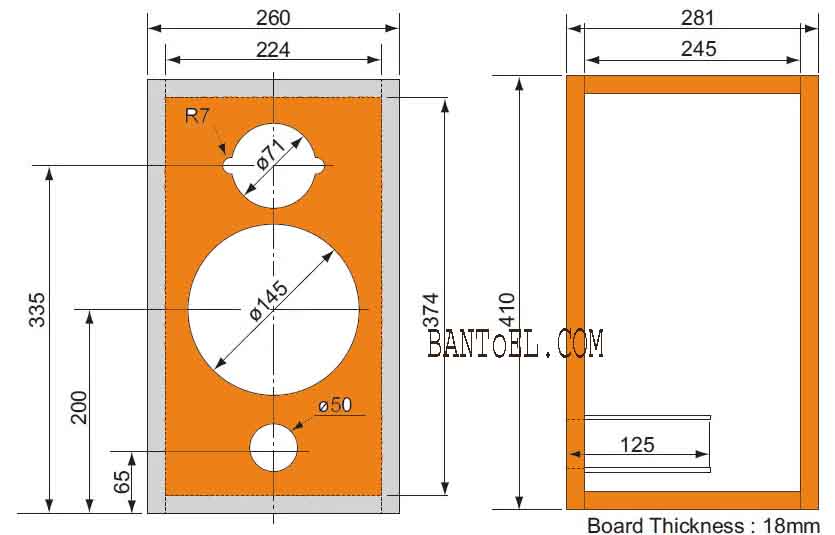 Detail Gambar Desain Box Subwoofer Beserta Ukuranya Nomer 51