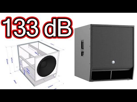 Detail Gambar Desain Box Subwoofer Jbl Nomer 18