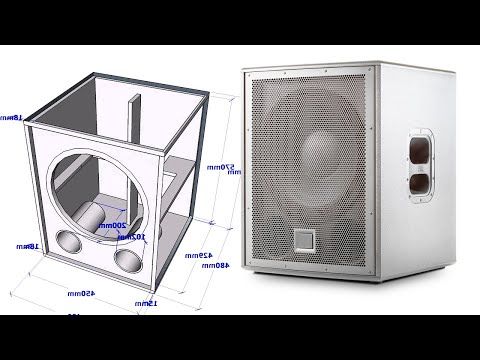 Detail Gambar Desain Box Subwoofer Jbl Nomer 4