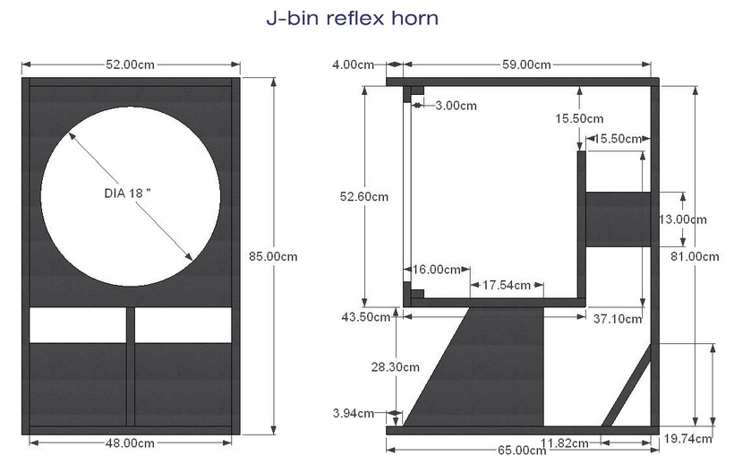 Detail Gambar Desain Box Subwoofer Jbl Nomer 48