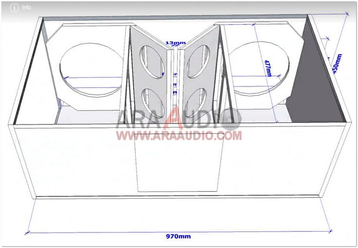 Detail Gambar Desain Box Subwoofer Jbl Nomer 49