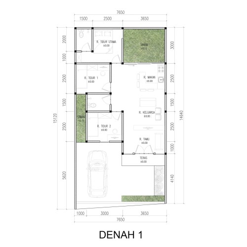 Detail Gambar Desain Denah Rumah Nomer 4