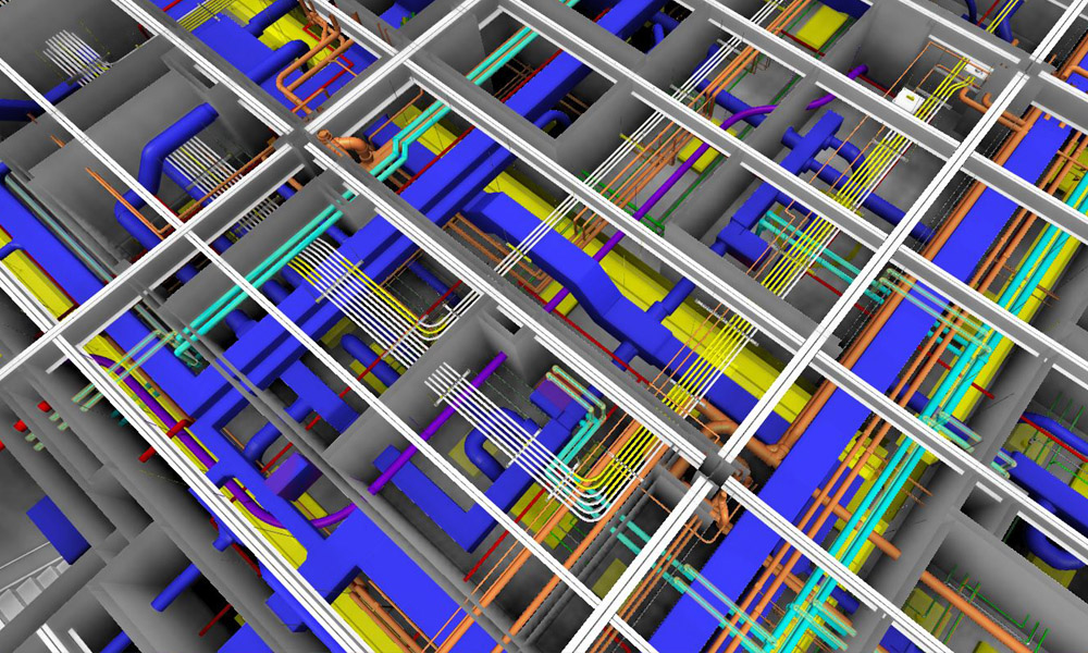 Detail Gambar Desain Ducting Hvac 3d Nomer 21