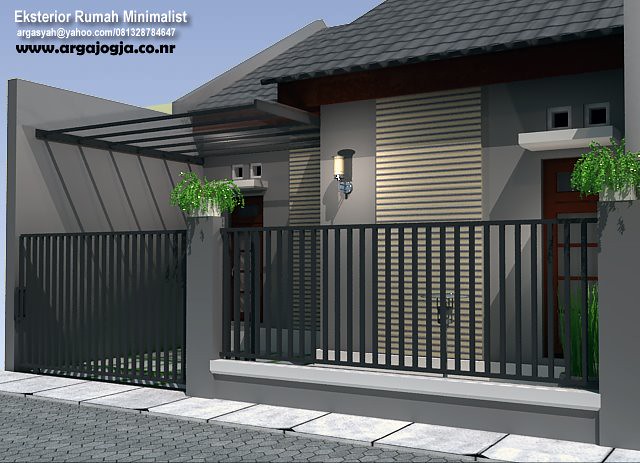 Detail Gambar Desain Eksterior Rumah Nomer 16