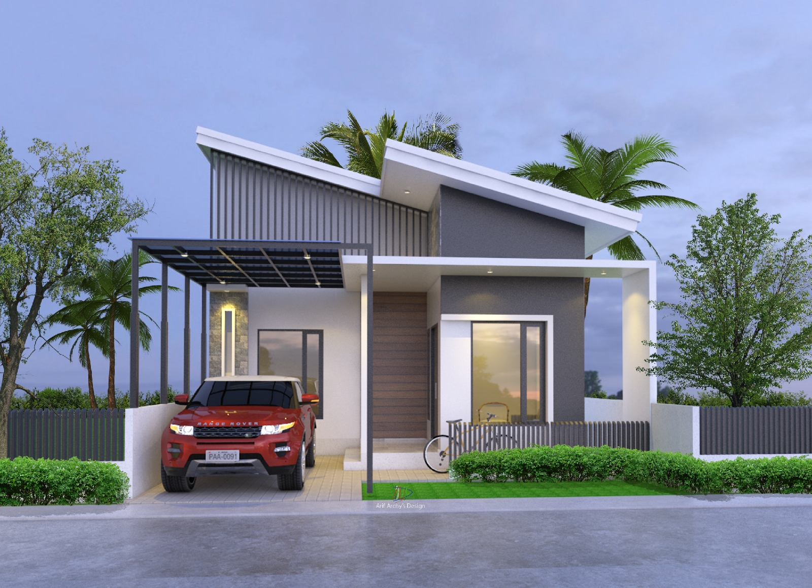 Detail Gambar Desain Eksterior Rumah Nomer 18