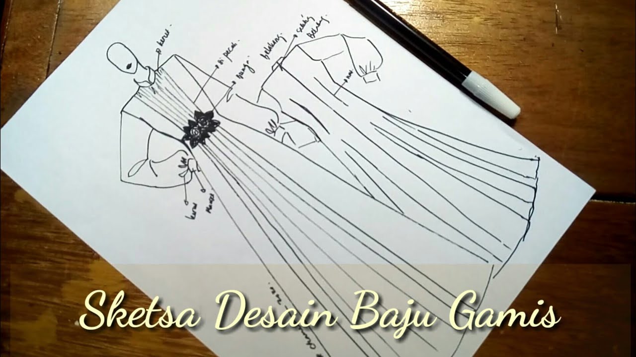 Detail Gambar Desain Gamis Nomer 12