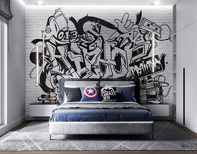 Detail Gambar Desain Grafiti Di Kamar Nomer 34