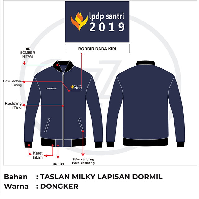 Detail Gambar Desain Jaket Nomer 48