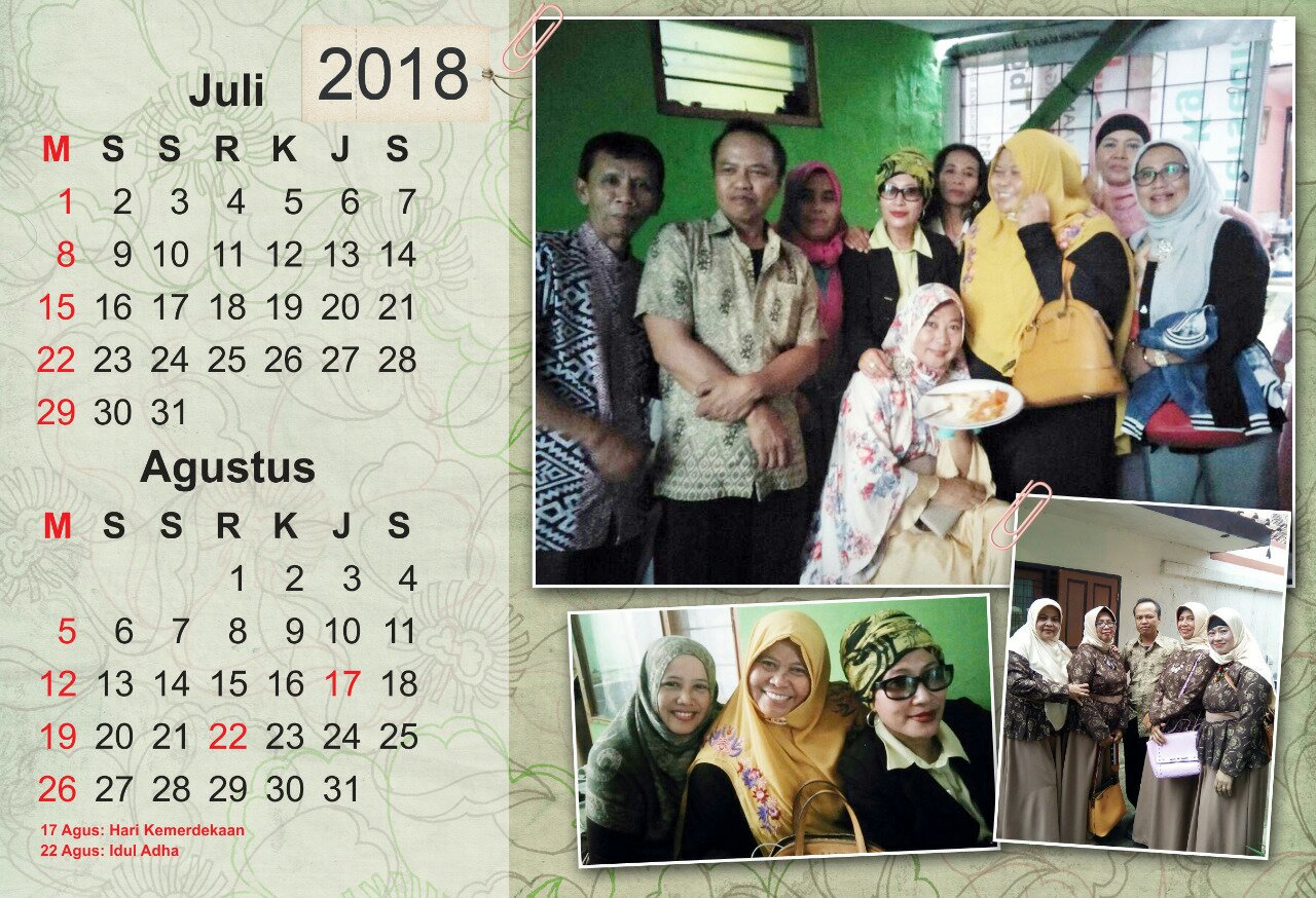 Detail Gambar Desain Kalender 2018 Nomer 47