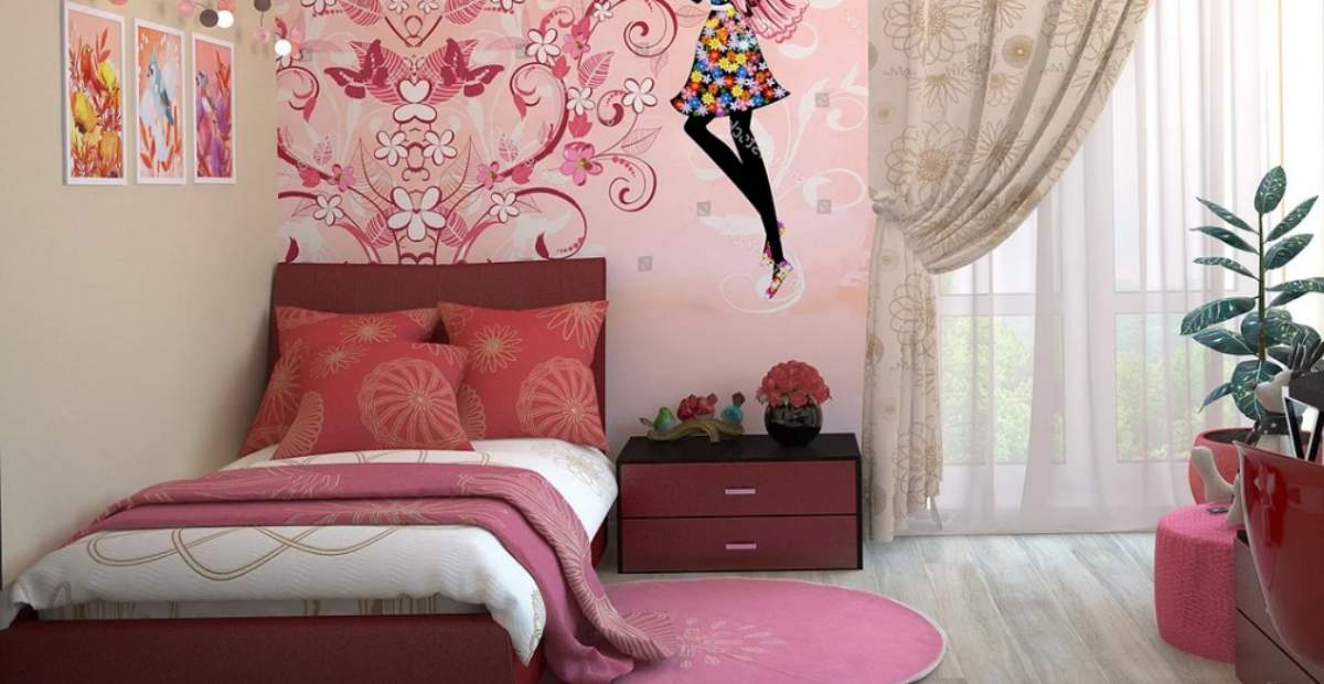 Detail Gambar Desain Kamar Tidur Anak Perempuan Minimalis Nomer 12