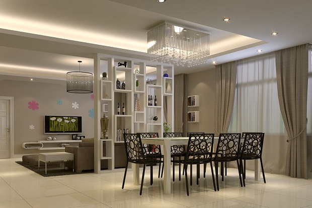 Detail Gambar Desain Partisi Ruang Tamu Dan Ruang Makan Nomer 10