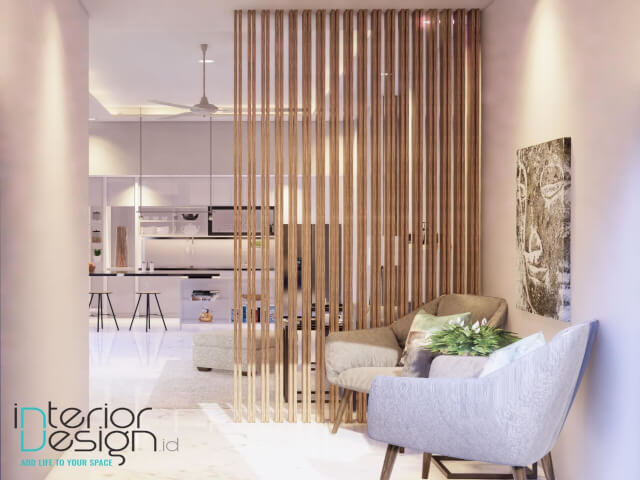 Detail Gambar Desain Partisi Ruang Tamu Dan Ruang Makan Nomer 18