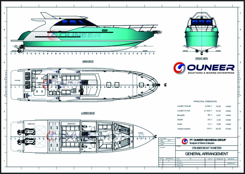 Detail Gambar Desain Speed Boat Nomer 2