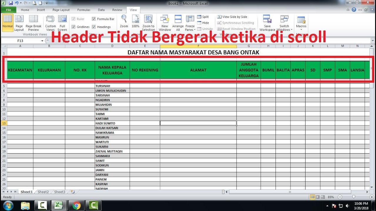 Detail Gambar Di Excel Agar Tidak Hilang Nomer 25