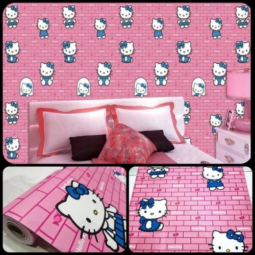 Detail Gambar Dinding Hello Kitty Nomer 35