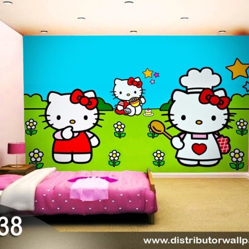 Detail Gambar Dinding Hello Kitty Nomer 6